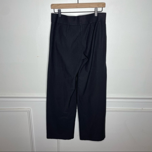 Eileen Fisher Knit Grey Ponte Pant Womens S - Picture 7 of 9